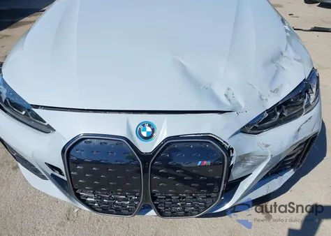 2024 BMW I4 M50 z USA, uszkodzony, nr VIN WBY33AW07RFS83491